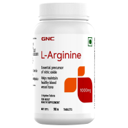 Gnc L-Arginine 1000 mg To Help Maintain Blood Vessel Tone - 90 Capsules image