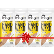 Godrej Magic Handwash Lime Aloe Vera Refill 9 gm (Pack of 4) image