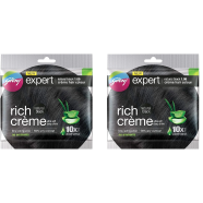 Godrej Rich Creme Hair Expert Natural Black Colour 20ml Plus 20ml image