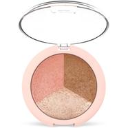 Golden Rose Nude Look Baked Trio Face Powder image