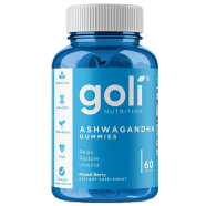 Goli Nutrition Ashwagandha Gummy, Mixed Berry (USA) - 60 Gummies image