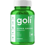Goli Nutrition Fruit Blend Super Greens 60 Gummies (USA) image