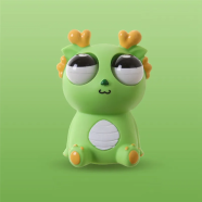 Googly Eyes Baby Dragon Squeeze Toy image