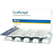 Graftcept 500 mg Tablet 10's Strip image