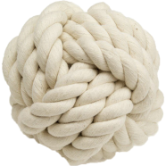 Great and Small Knotted Rope Ball Dog Toy image