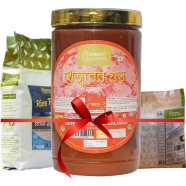 Green Harvest Danadar Khejur Gur 1Kg (Buy 1 Get 2 - Rice Flour 500g and Coconut Powder 50g FREE) image