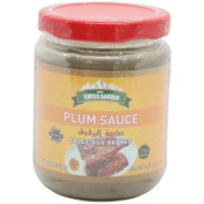 Green Swiss Garden Plum Sauce Glass Jar 230gm image