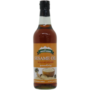 Green Swiss Garden Sesame Oil Glass Bottle 500ml image