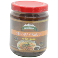 Green Swiss Garden Stir-Fry Sauce Glass Jar 230gm image