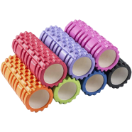 Grid Foam Roller Eco-Friendly Spikes Foam Roller Premium Eva Foam Light Weight And Travel-Friendly Foam Roller For Relieve Muscle Tightness, Soreness And Inflammation (Any Colour) icon