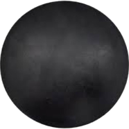 Gsm Cutter Rubber Pad Round Black Color image