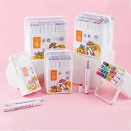 Guangbo Dual Tip Art Markers Set, 12 Colours image