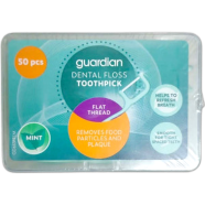Guardian Dental Floss Toothpick Mint 50Pcs image