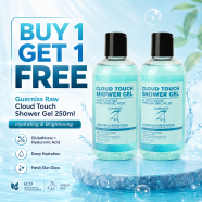 Guerniss Raw Cloud Touch Shower Gel 250ml (Buy 1 Get 1 FREE) image