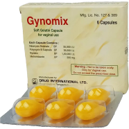 Gynomix Vaginal 6's Strip Suppository image