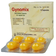 Gynomix Vaginal Suppository 6'S Pack image