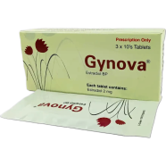 Gynova 2 mg Tablet 10's Strip image