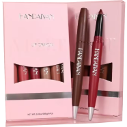 HANDAIYAN Lip Crayon Liner 360 Contour Creamy Touch Full Coverage Longwear Lipstick 6 Pcs Set image