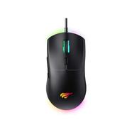 HAVIT MS1030 Game Note RGB Backlit USB Gaming Mouse Black image
