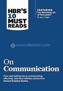 HBR's 10 Must Reads On Communication image