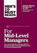 HBR's 10 Must Reads for Mid-Level Managers image
