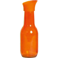 HEREVIN 1 ltr Decorated Water Bottle Orange - 111656-000 image