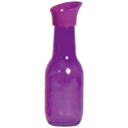 HEREVIN 1 ltr Decorated Water Bottle Purple - 111656-000 image