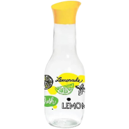 HEREVIN 1 ltr Decorated Water Bottle Yellow image
