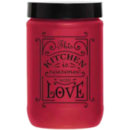 HEREVIN Container Square Red Color 1.5 Ltr image