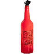 HEREVIN Oil Bottle 0.75 Ltr. Bright Red image