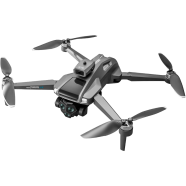 HE FLH M66 Max 5G WiFi FPV Foldable Drone HD Dual Camera 360 Degree Obstacle Avoidance (Two Batteries) image