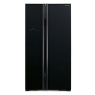 Hitachi R-M700GPUN2-GBK Side by Side Inverter Refrigerator 584L (Black) image