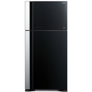 Hitachi R-VG660PUN3-GBK Top Mount Refrigerator 550L (Black) image