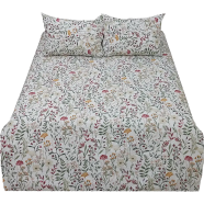 HOMETEX Tiny Flower Blossom Bed Sheet - VIPK1084 image
