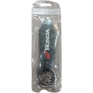 HONDA Key Ring For Honda Motorcycle- Black image