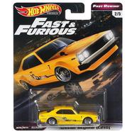 HOT WHEELS Premiums Single – Nissan Skyline (C210) FAST REWIND 2/5 Yellow image