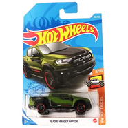 HOT WHEELS Regular Ford – 19 FORD RANGER RAPTOR – Green image