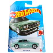 HOT WHEELS Regular – 71 Datsun 510 – Green image
