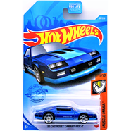 HOT WHEELS Regular – 85 Chevrolet Camaro IROC-Z Blue 1/10 And 191/250 image