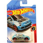 HOT WHEELS Regular – Fiat 500 - Blue image