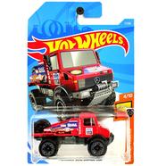 HOT WHEELS Regular – Mercedes Benz Unimog 1300 Red 4/10 And 7/250 image