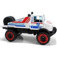 HOT WHEELS Regular – Mercedes-Benz Unimog 1300 – White image