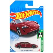 HOT WHEELS Regular – Porsche Taycan Turbo S – Metalic Red image