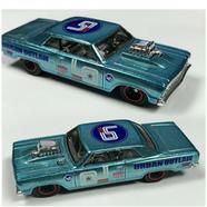 HOT WHEELS Super Treasure Hunt – 64 Chevy Chevelle SS Nightburnerz 10/10 and 247/250 image