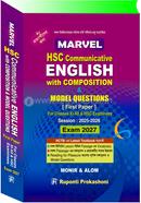 Marvel HSC Communicative English with Composition and Model Questions image