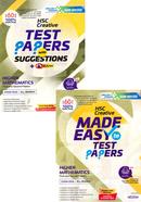 HSC Creative Higher Mathematics Test Papers with Suggestions and Made Easy English Version image