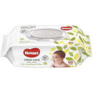 HUGGIES Clean Care Baby Wipes 80pcs Singapore image