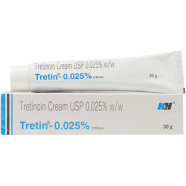 H and H(Tretinoin Tretin 0.025 Percent Cream USP 30gm image
