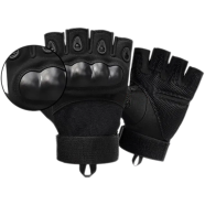 Half Finger Tactical Hand Gloves For Bike V1 1Pair image