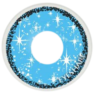 Halloween Comicparty Cosplay Blue Color Contact Lenses image